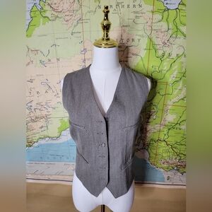 Vintage Karen Kane Button-Up Vest Size M